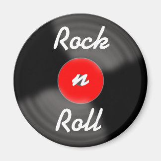 Cadeau aimant disque vinyle rétro
