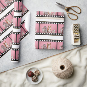 Cadeau Ajouter Photo Fun Film Strip Wrapper Papier