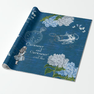 Cadeau Alice au pays des merveilles Papier à enveloppemen