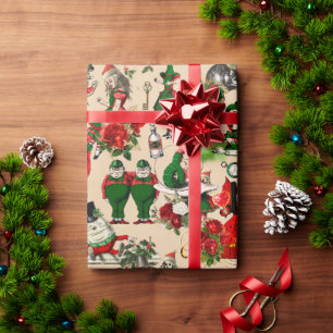Cadeau Alice au pays des merveilles Papier d'enveloppemen