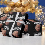 CADEAU ALLONS BRANDON BIDEN CHRISTMAS WRAPPING PAPIER<br><div class="desc">ALLONS BRANDON ! BIDEN BIRTHDAY WRAPPER PAPIER</div>