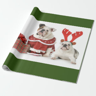 Cadeau AMATEURS D'ANIMAUX DE NOËL Papier D'Enveloppement