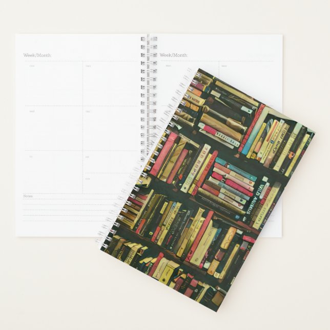 cadeau amoureux de bibliothèque cool (Devant avec enveloppe)