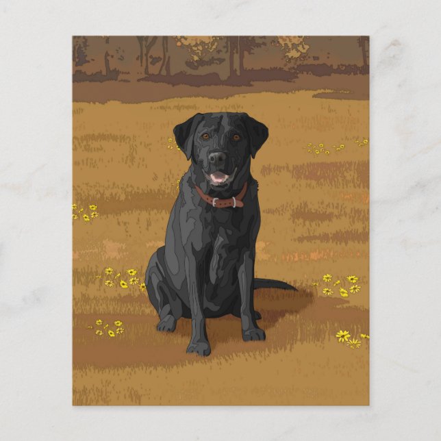 Cadeau Amoureux des chiens Black Labrador Retrieve (Devant)