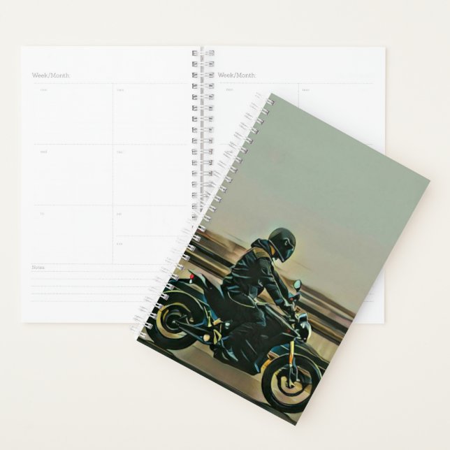 Cadeau amoureux moto (Devant avec enveloppe)