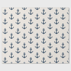 Cadeau Ancres de papier d'emballage pesé