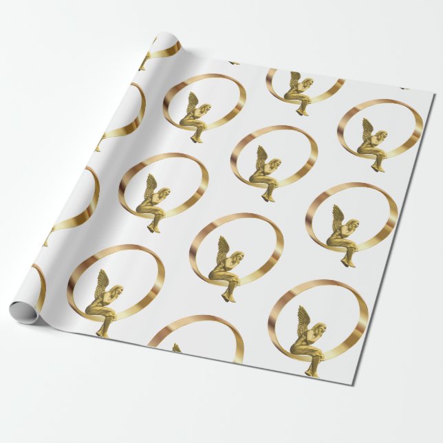 Cadeau Ange Papier à enveloppement Noël (Déroulé)