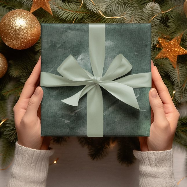 Cadeau Aquarelle de Noël moderne Papier à enveloppement v (Créateur téléchargé)