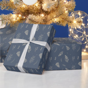 Cadeau Ardoise Papier d'enveloppement Motif Laurel d'hi