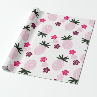 Cadeau Assez en papier d'emballage de rose Aloha