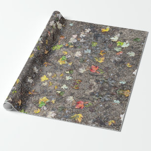 Cadeau Automne Saison Automne Feuilles Papier Rustique
