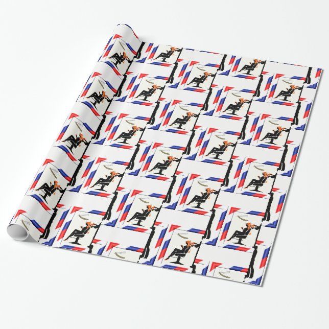Cadeau Barre de papier d'emballage (Déroulé)