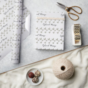 Cadeau Beaucoup de coeurs envelopper du papier