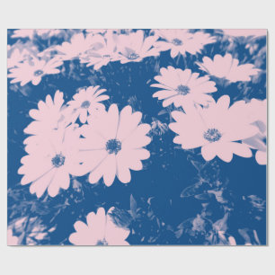 Cadeau Belle image de fleur sur du papier d'emballage