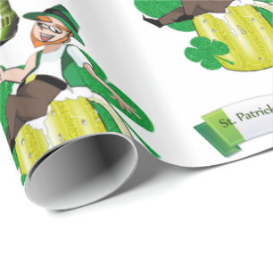 Cadeau Bière en papier de la Saint-Patrick