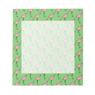 Cadeau Bloc-notes Flamant rose rose