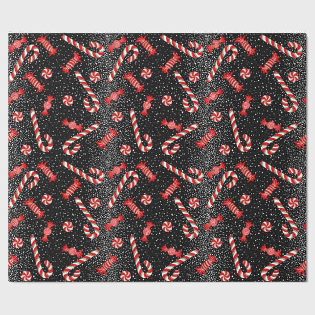 Cadeau Bonbons de Noël Papier à enveloppement étincelant (Couture)