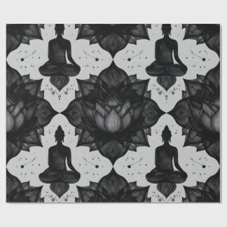 Cadeau Bouddha Zen Lotus Papier à envelopper