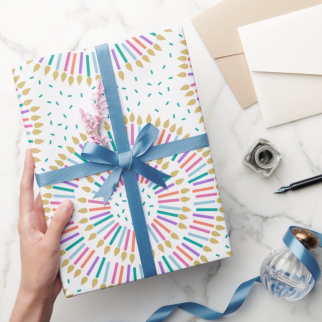 Cadeau Bougies d'Anniversaire Concentré Moderne - Papier  (Cadeaux)