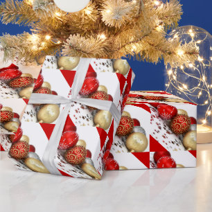 Cadeau Boule de Noël Ornements Enveloppement Papier