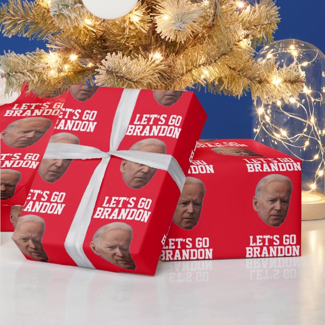 CADEAU BRANDON BIDEN CHRISTMAS WRAPPER PAPIER (Vacances)