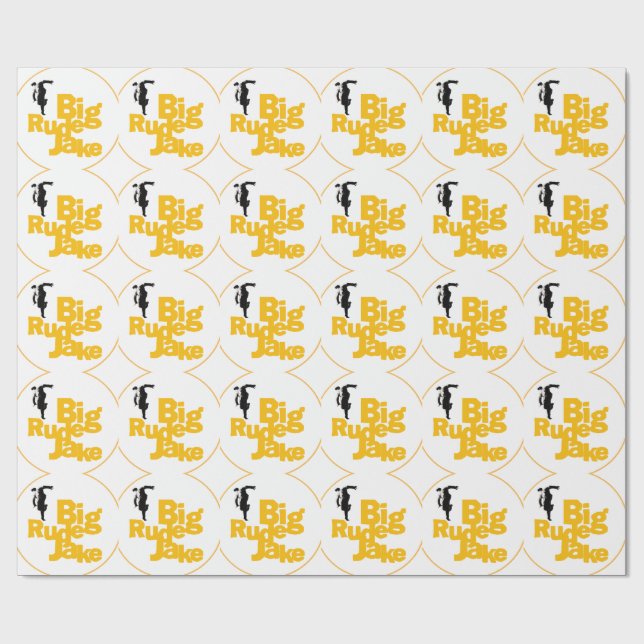 Cadeau BRJ Skanking Man Logo Wrapping Papier (Plat)