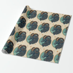 Cadeau Capricorne Signal étoile Horoscope Papier envelopp