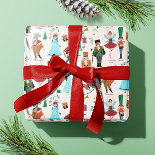 Cadeau Casse-Noisette Vacances de Noël Papier d'embal