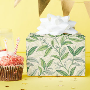 Cadeau Charming Tea Feuille Motif Enveloppement papier ro