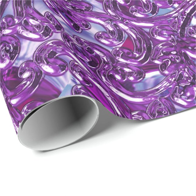 Cadeau Château Vera Baroque 12 Papier d'enveloppement élé (Coin rond)