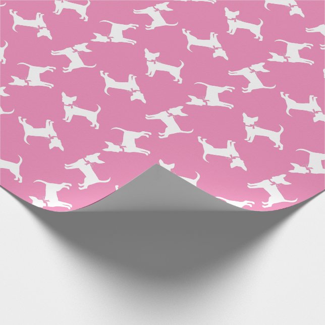 Cadeau Chihuahua Chig Chiot Papier à envelopper (Coin)