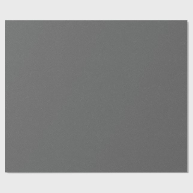 Cadeau Chroma Textura - Papier d'emballage ardoise (Plat)