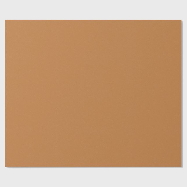 Cadeau Chroma Textura - Papier kraft rouille (Plat)