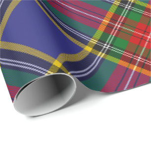 Cadeau Clan MacBeth Papier à enveloppement Tartan