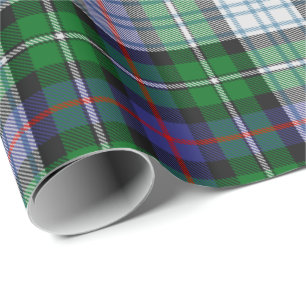 Cadeau Clan MacKenzie Robe Tartan Papier enveloppant
