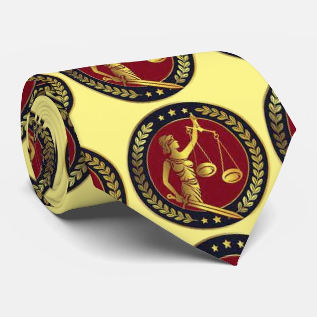 Cadeau Classique de cravate pour avocat (Roulé)