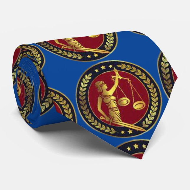 Cadeau Classique de cravate pour avocat (Roulé)