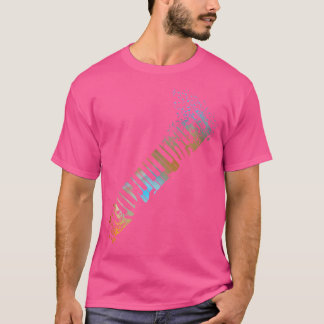 Cadeau Clavier Piano T-Shirt Pour Hommes Femmes En