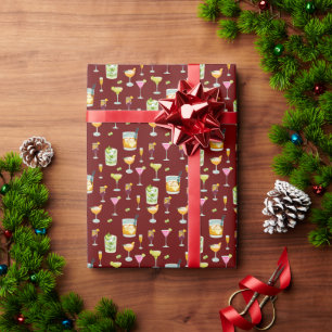 Cadeau Cocktails Papier Motif