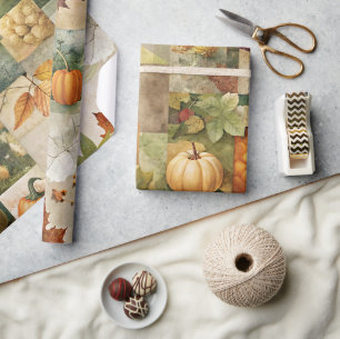 Cadeau Collage papier d'automne 04