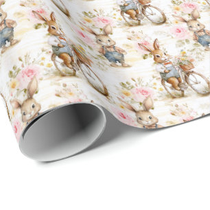Cadeau Collection de papier d'emballage Easter Bunny