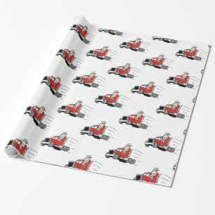 Cadeau Conducteur de camion de papier à envelopper