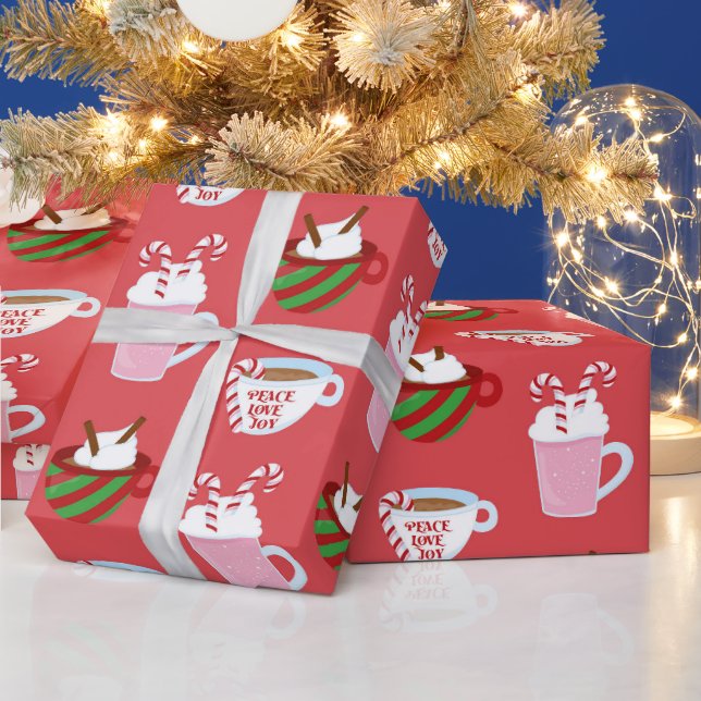 Cadeau Conservez ou concevez votre propre papier d'emball (Vacances)