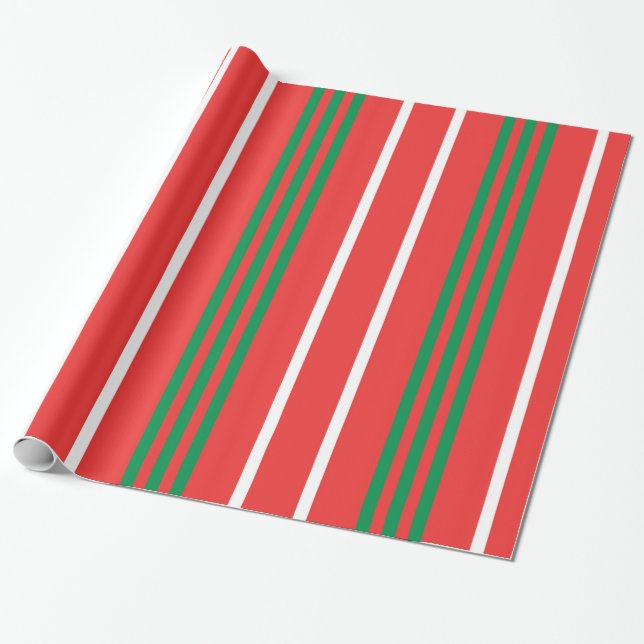 Cadeau CORRESPONDANCES : Papier d'enveloppement de Noël (Déroulé)
