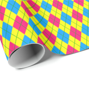 Cadeau Couleurs enfant fou 03 Jacquard Papier d'enveloppe