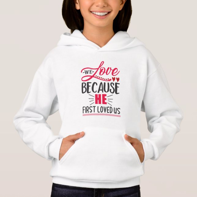 Cadeau Couple Nous Aimons Parce Qu'Il Nous A D'Abo (Devant)
