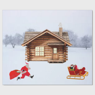 Cadeau Courir, Papier d'emballage du Père Noël
