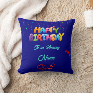 Cadeau Coussin personnalisé pour les célébrations