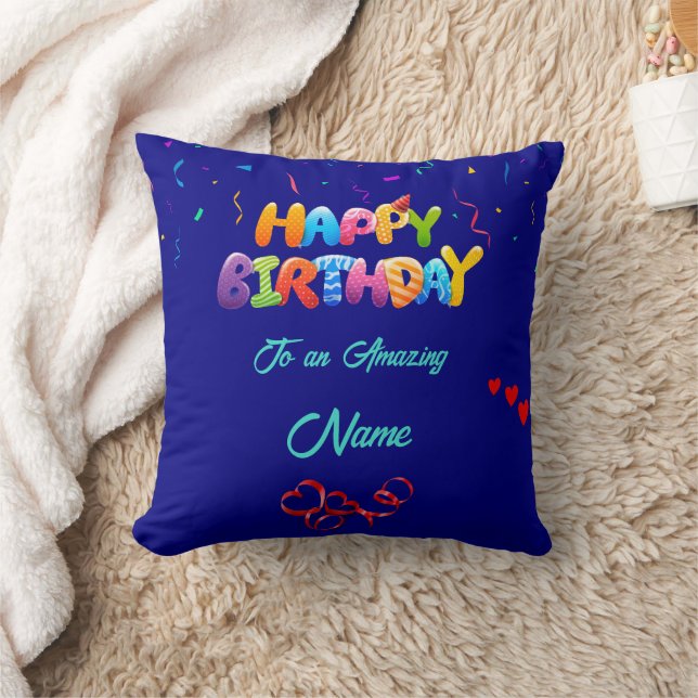 Cadeau Coussin personnalisé pour les célébrations  (Couverture)