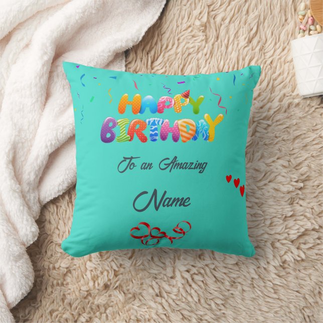 Cadeau Coussin personnalisé pour les célébrations  (Couverture)